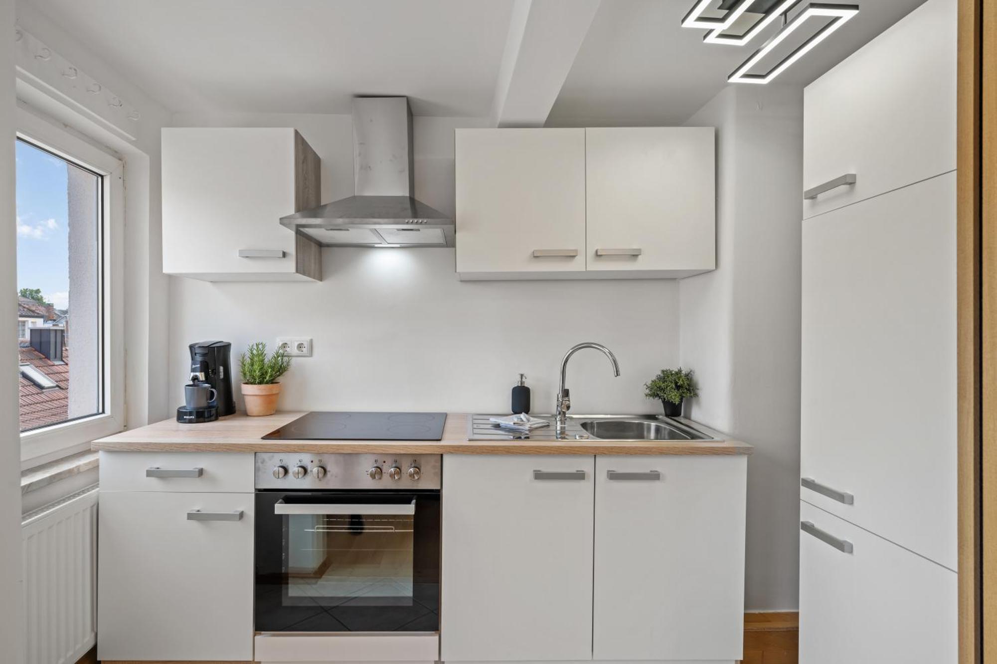 Modernes Appartementhaus Mit Self-Checkin Im Herzen Der Stadt Bad Kissingen Zimmer foto
