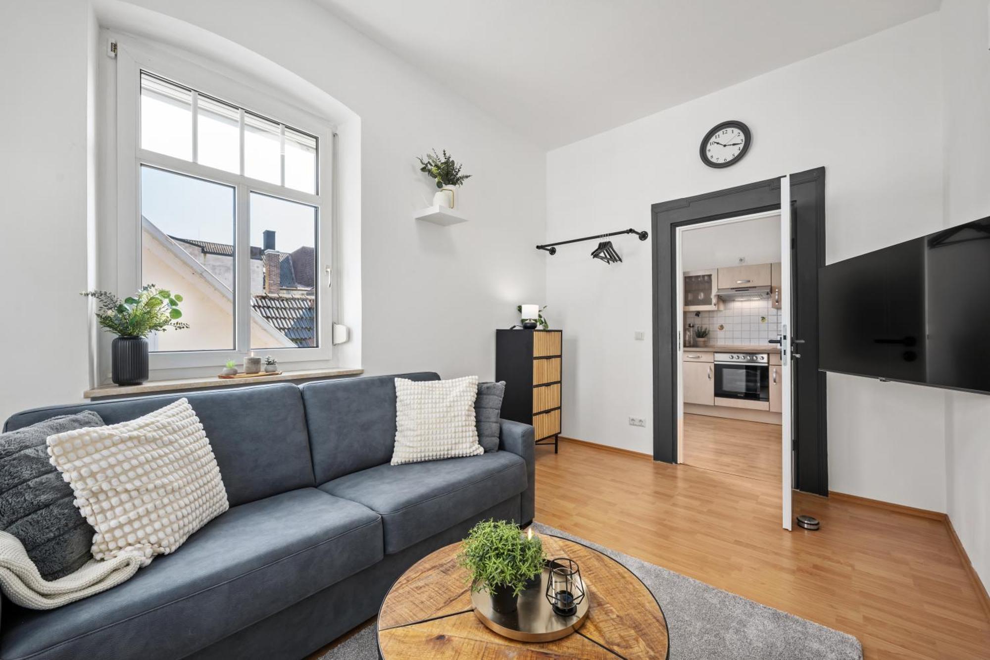 Modernes Appartementhaus Mit Self-Checkin Im Herzen Der Stadt Bad Kissingen Zimmer foto