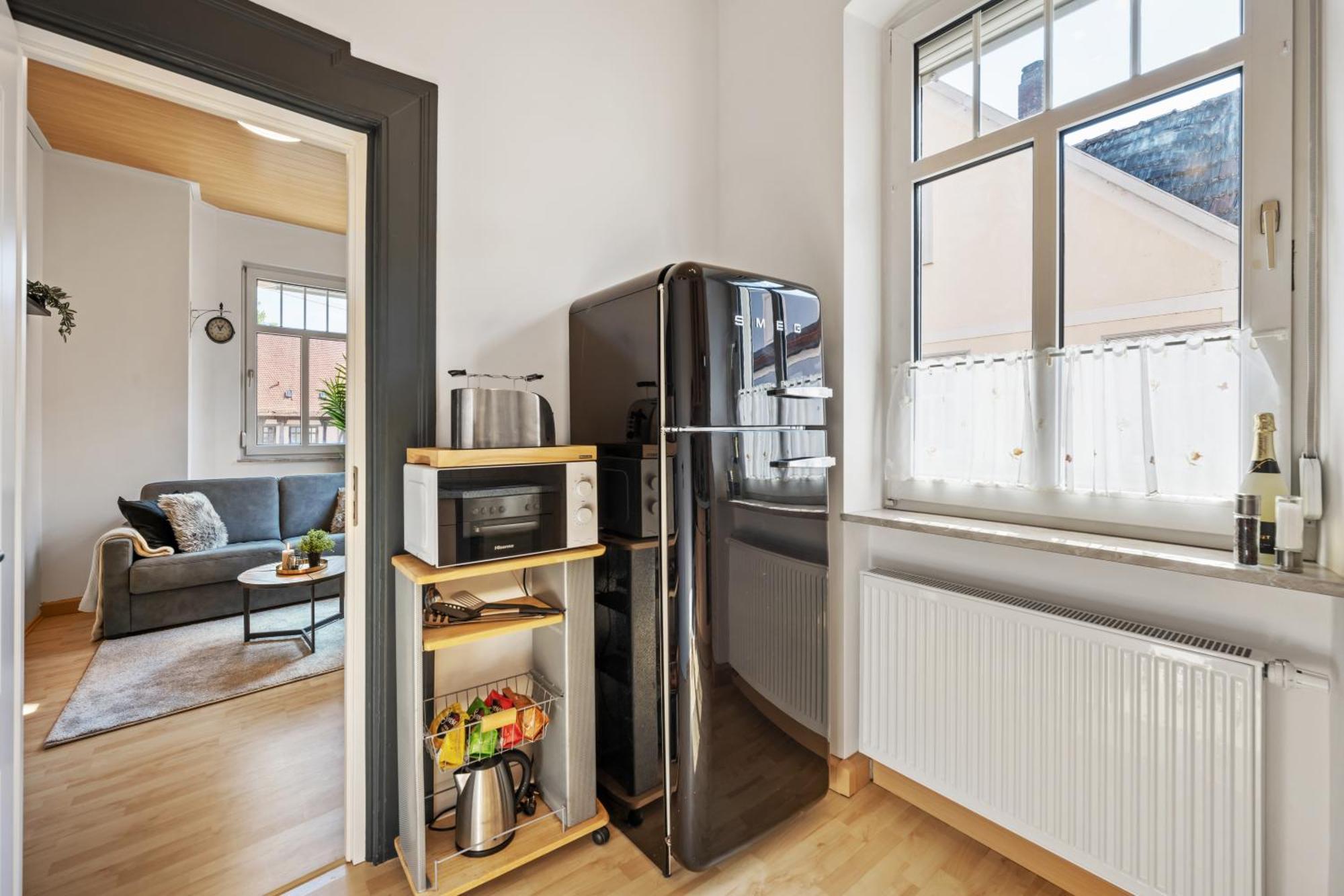 Modernes Appartementhaus Mit Self-Checkin Im Herzen Der Stadt Bad Kissingen Zimmer foto