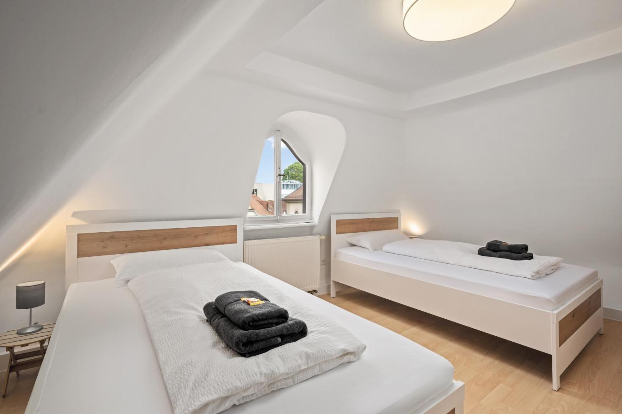 Modernes Appartementhaus Mit Self-Checkin Im Herzen Der Stadt Bad Kissingen Exterior foto